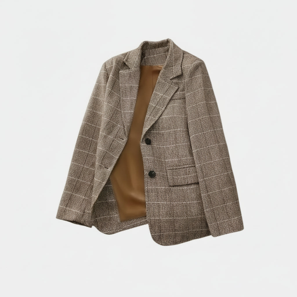 Maple & Bloom – Men’s Tweed Blazer
