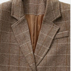 Maple & Bloom – Men’s Tweed Blazer