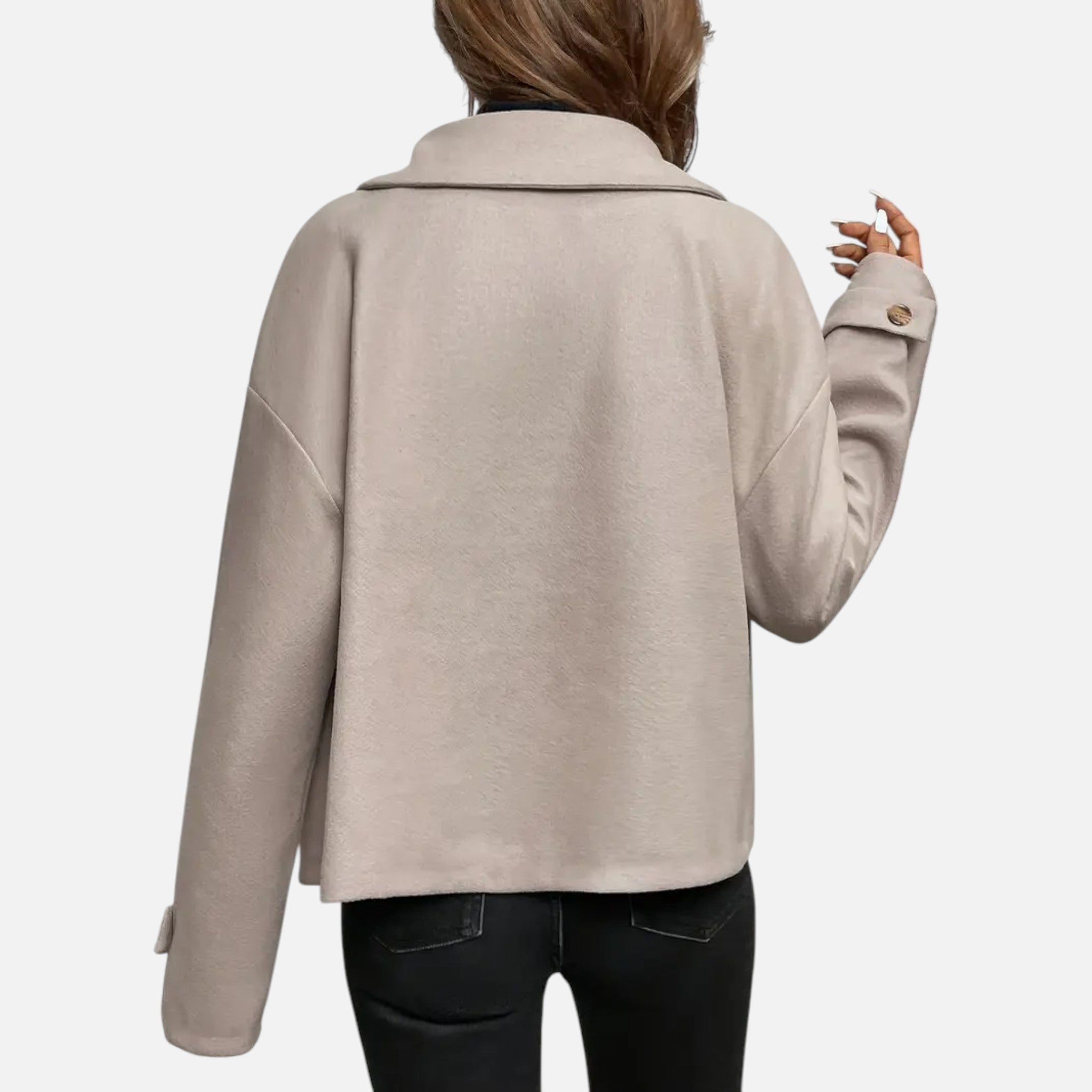 Maple & Bloom – Women’s Button-Front Coat