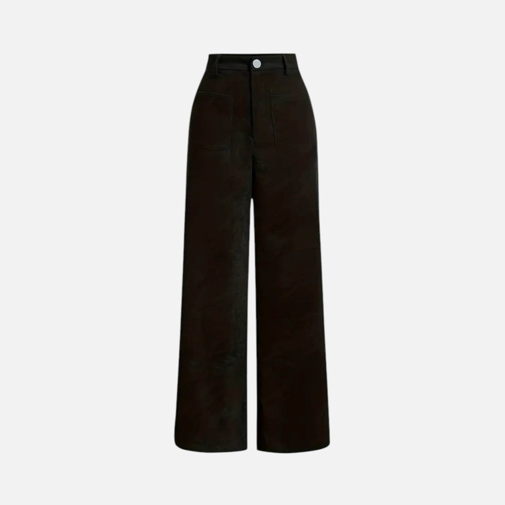 Maple & Bloom – Women’s Corduroy-Style Straight-Leg Trousers
