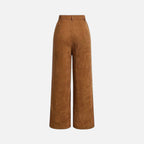 Maple & Bloom – Women’s Corduroy-Style Straight-Leg Trousers
