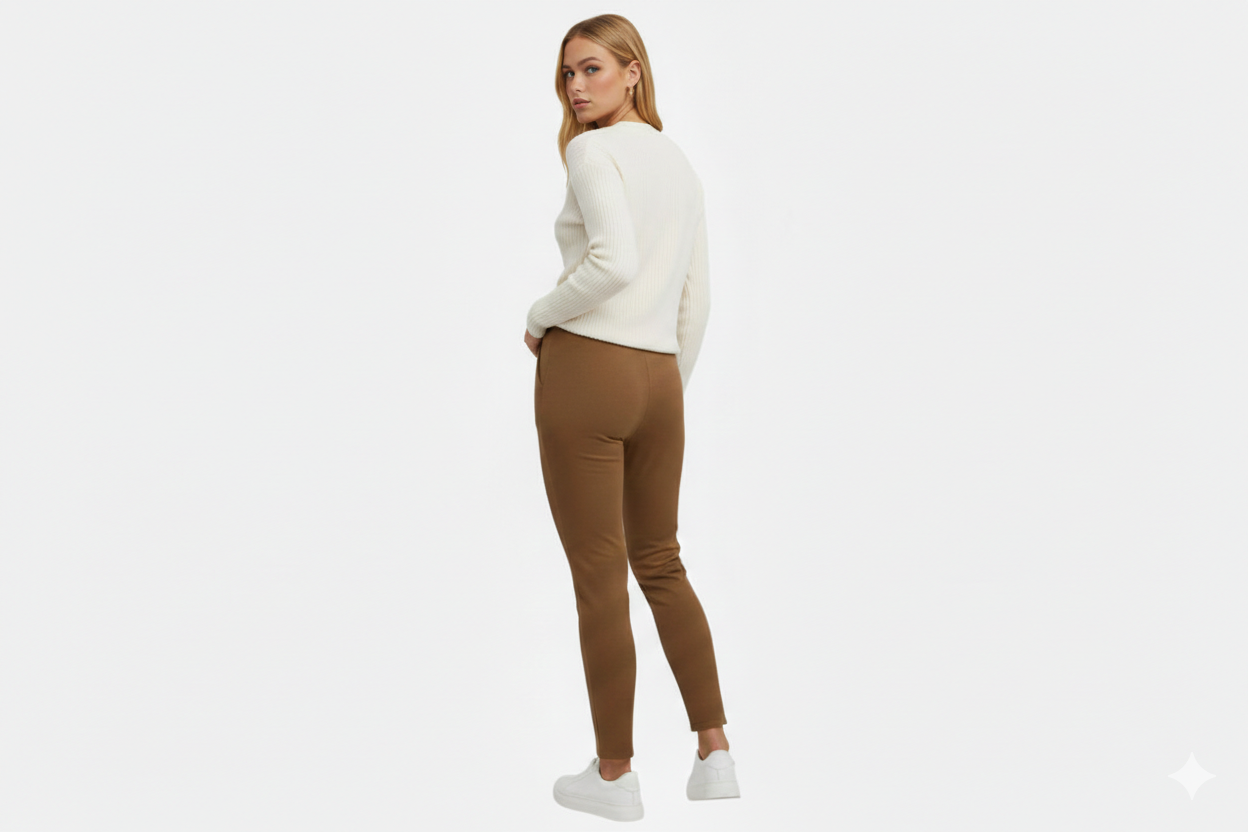Maple & Bloom – Women’s Plus Size Knit Trousers