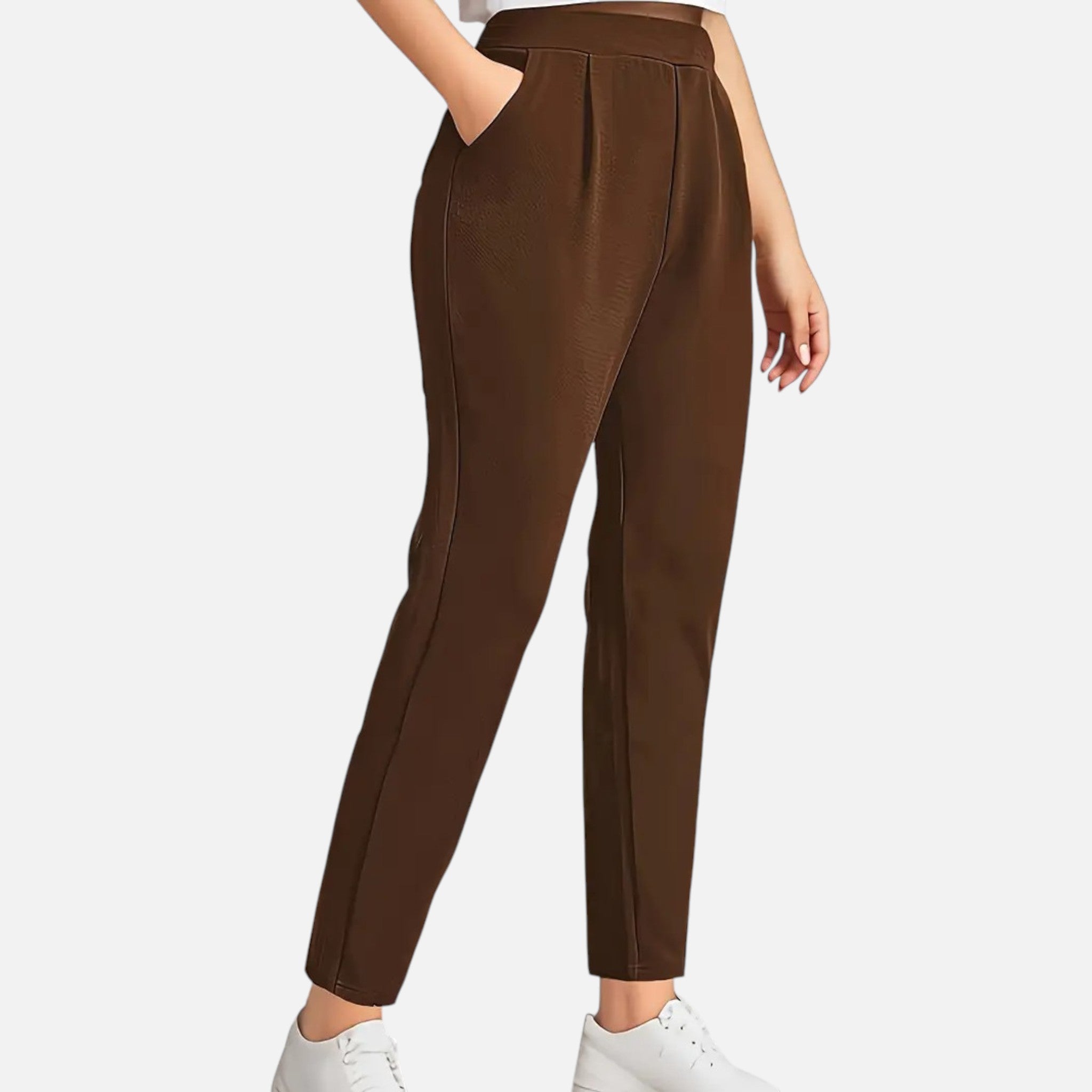 Maple & Bloom – Women’s Plus Size Knit Trousers