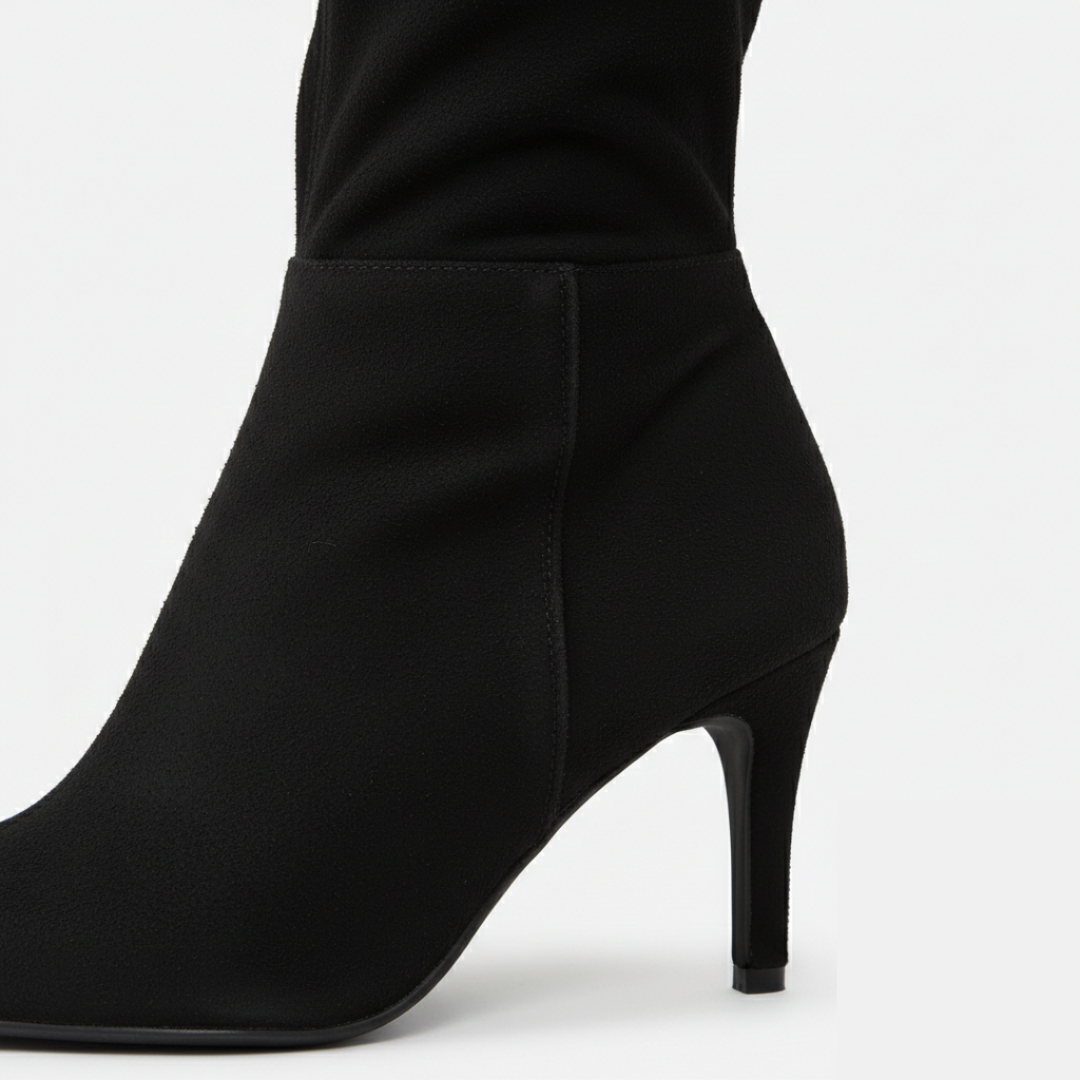 Maple & Bloom – Women’s Suede Over-the-Knee Boots