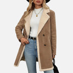 Maple & Bloom - Women’s Trench Coat-lightweight-insulated