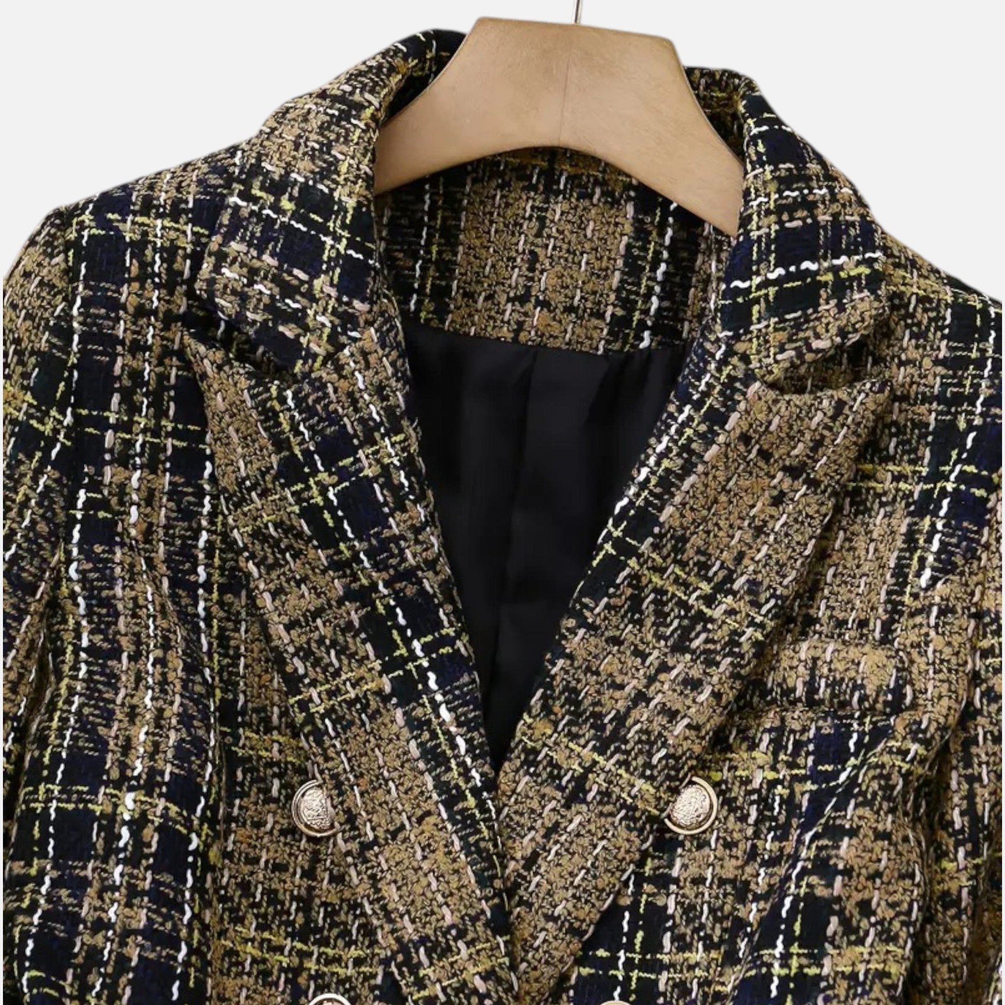 Maple & Bloom – Women’s Tweed Blazer