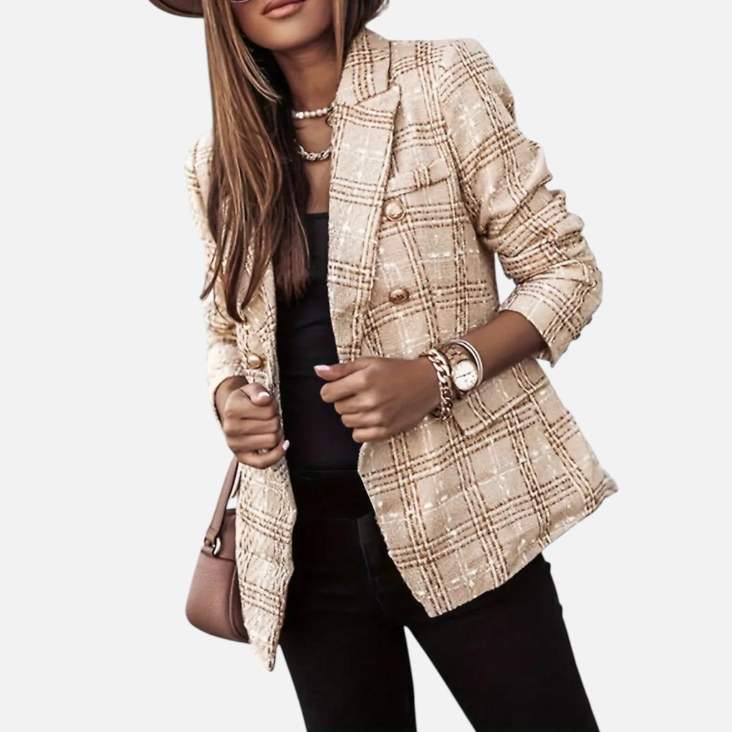 Maple & Bloom – Women’s Tweed Blazer