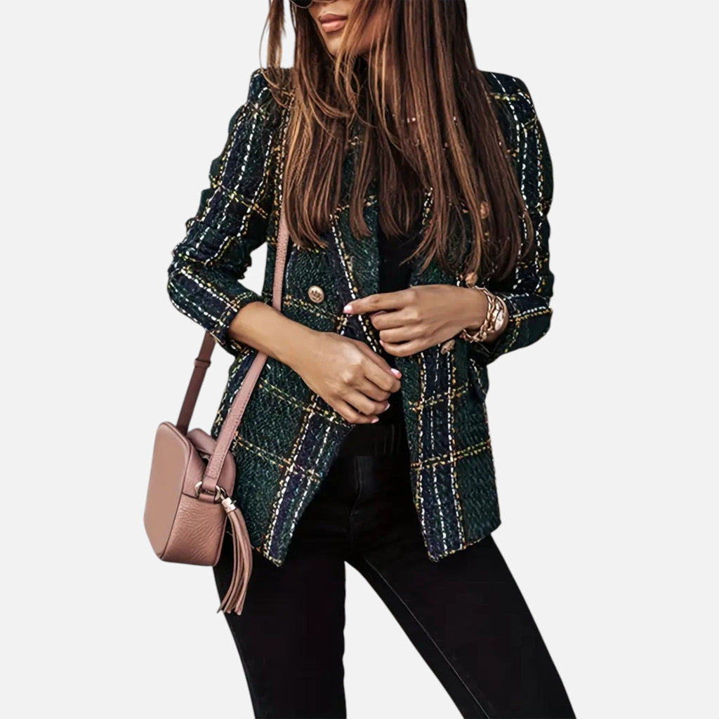 Maple & Bloom – Women’s Tweed Blazer
