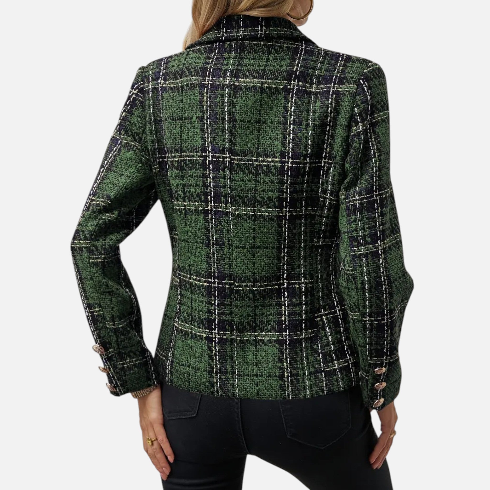 Maple & Bloom – Women’s Tweed Blazer