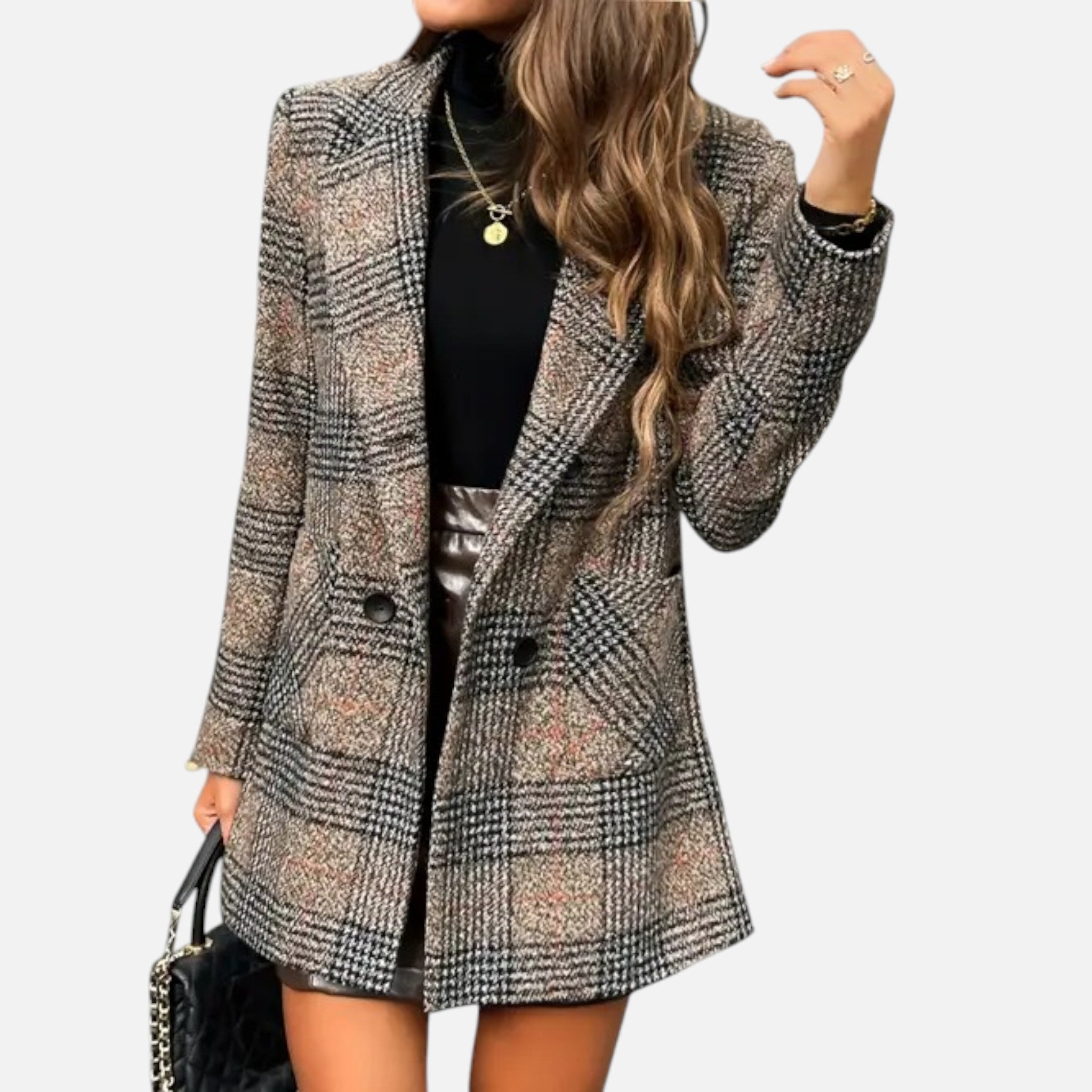 Maple & Bloom – Women’s Tweed Blazer