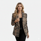 Maple & Bloom – Women’s Tweed Blazer