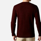 Mason | Men's Knit Cardigan With Long Sleeve And V Neck | Timeless