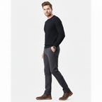 Mason | Men’s Mid-Rise Corduroy Trousers With Pockets And Pleats | Smart
