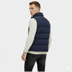Mason | Men's Quilted Waistcoat With Zip Closure And Pockets | Sporty
