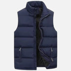 Mason | Men's Quilted Waistcoat With Zip Closure And Pockets | Sporty