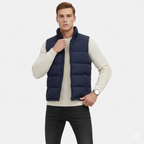 Mason | Men's Quilted Waistcoat With Zip Closure And Pockets | Sporty