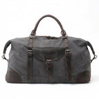 Mason | Unisex Duffel Bag With Front Flap Compartment And Buckle Strap | Functional