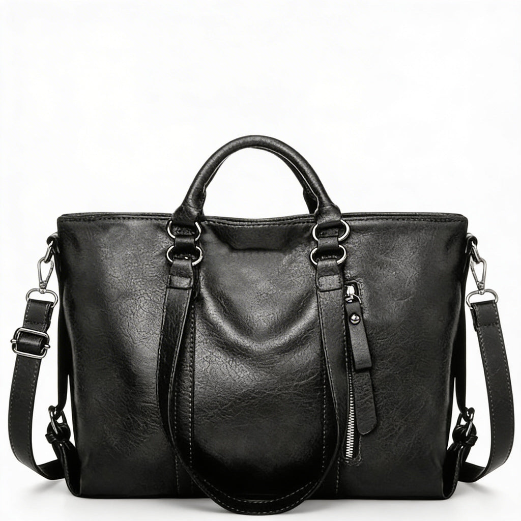 Mila | Women’s Tote Bag With Structured Design And Refined Stitch Accents | Elegant