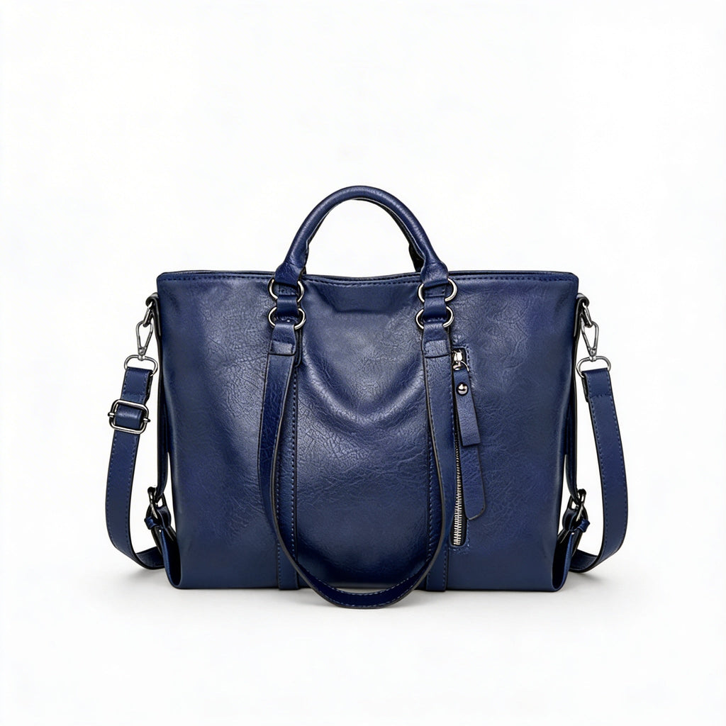 Mila | Women’s Tote Bag With Structured Design And Refined Stitch Accents | Elegant