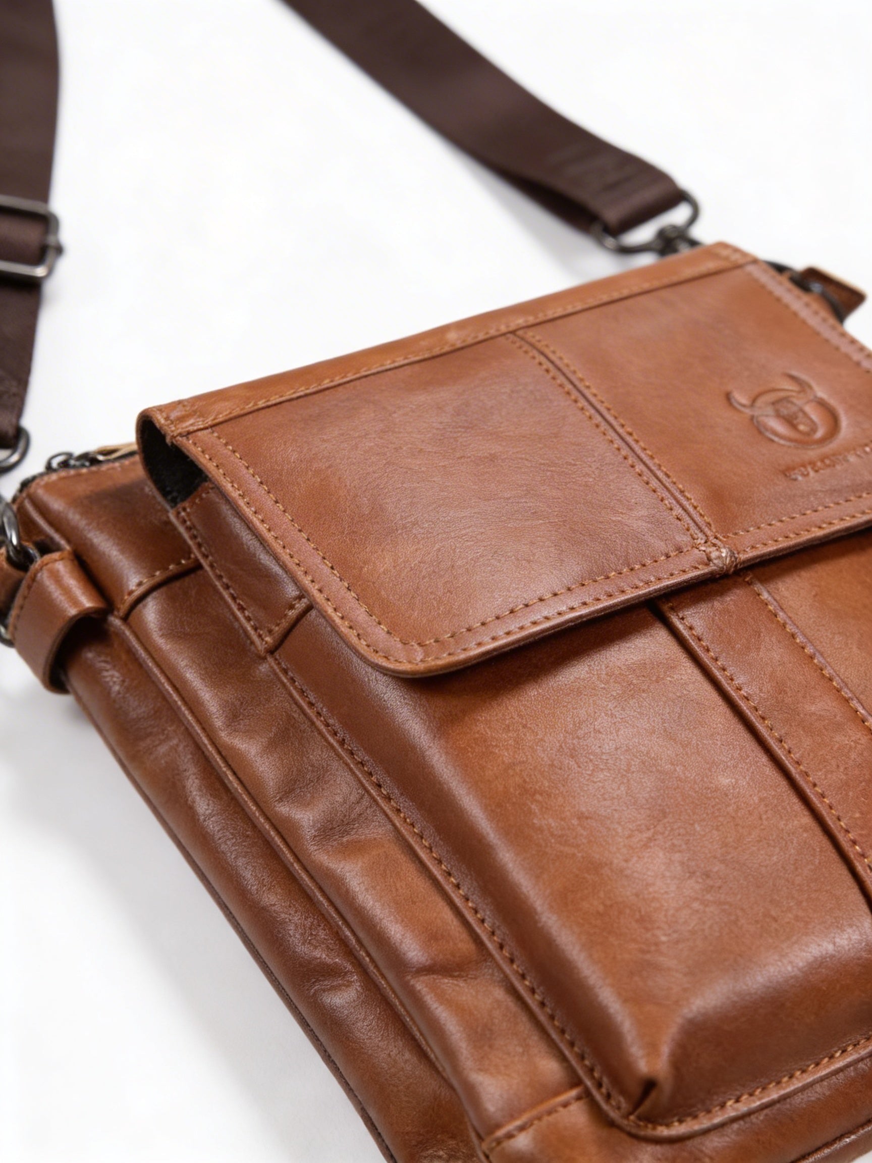 Noelle | Women’s Crossbody Bag With Sleek Flap Closure And Detailed Stitch Finish | Refined