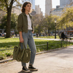 Noelle | Women’s Tote Bag With Soft Ribbed Texture And Handy Inner Pockets | Chic