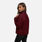 Olivia | Women's Button-Front Coat With Long Sleeve | Chic