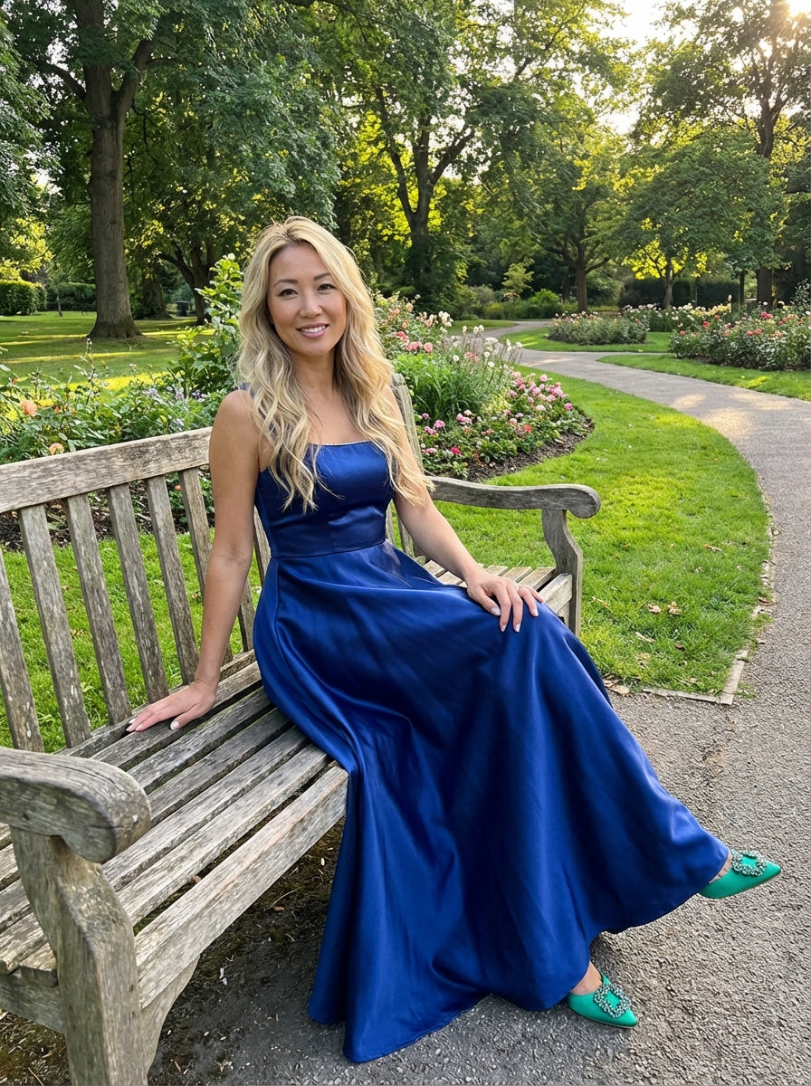 Patricia | Women Cocktail Dress With Elegant Structure And Soft Feminine Lines | Modern Elegance Style