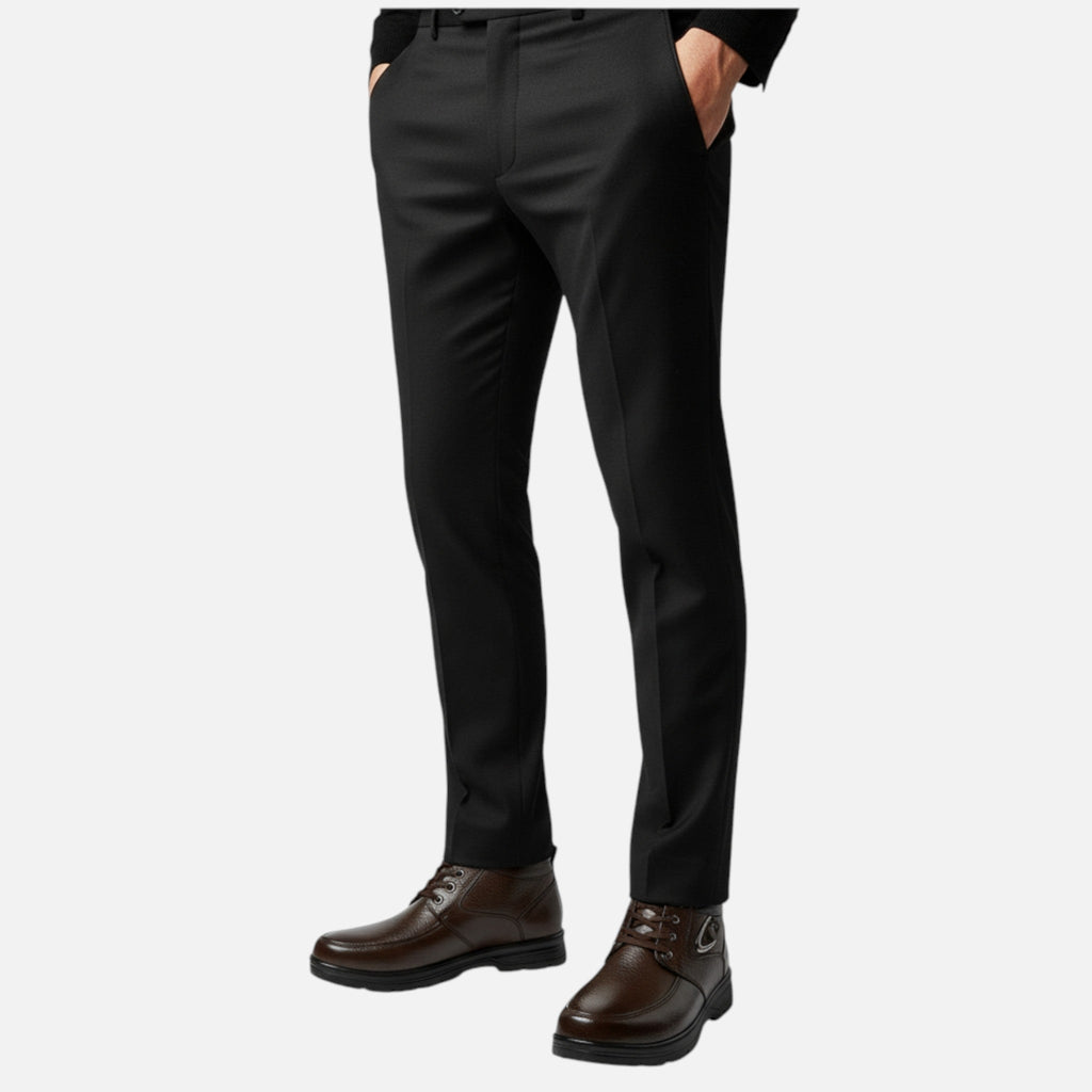 Rowan | Men's Boots With Lace Up Closure And Low Ankle Cut | Formal