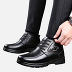 Rowan | Men's Boots With Lace Up Closure And Low Ankle Cut | Formal