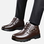 Rowan | Men's Boots With Lace Up Closure And Low Ankle Cut | Formal