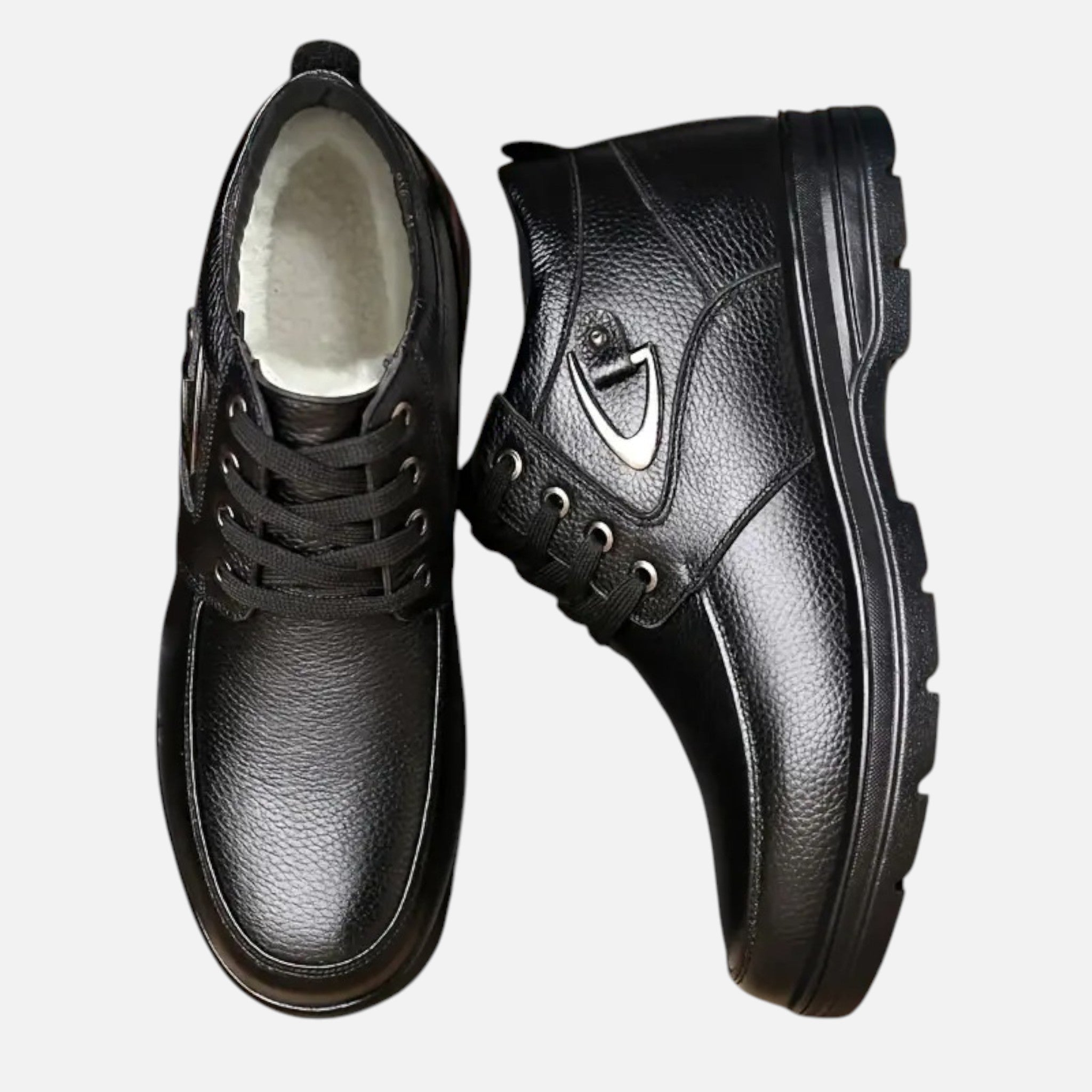 Rowan | Men's Boots With Lace Up Closure And Low Ankle Cut | Formal