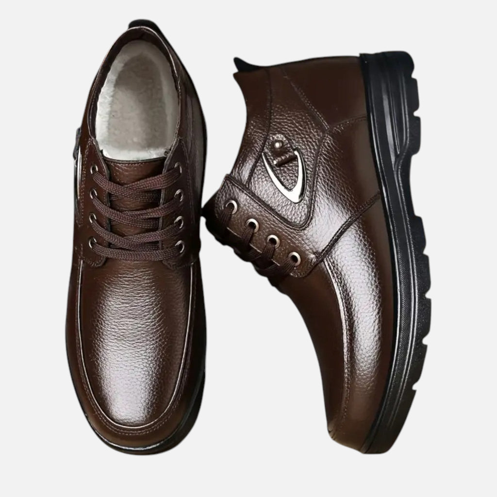 Rowan | Men's Boots With Lace Up Closure And Low Ankle Cut | Formal