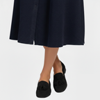 Seren | Women's Tassel Slip-On Flats With Slip On Design | Elegant