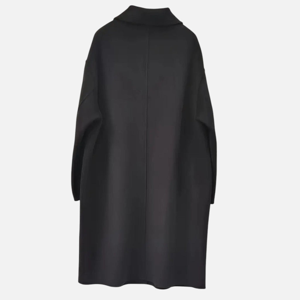 Sophia | Women's Trench Coat With Pockets And High Neck | Minimalist