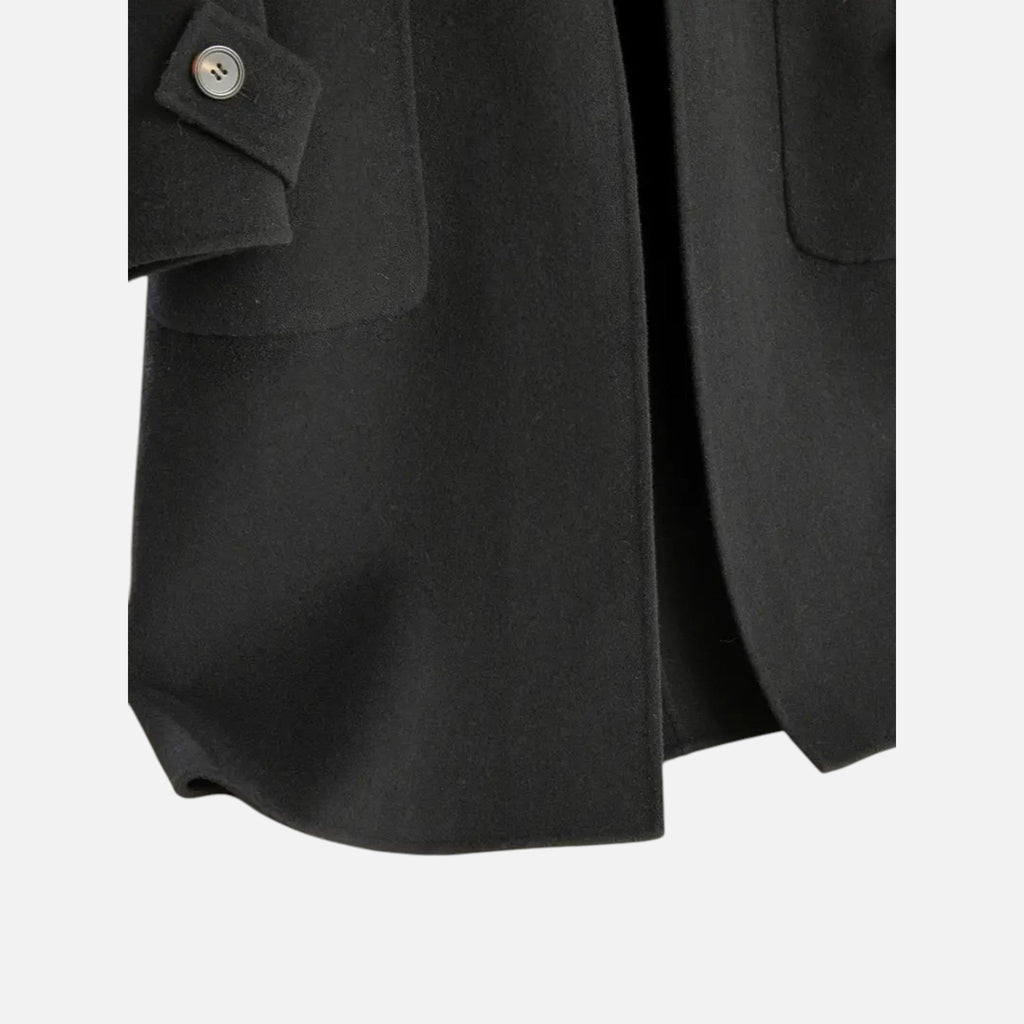 Sophia | Women's Trench Coat With Pockets And High Neck | Minimalist