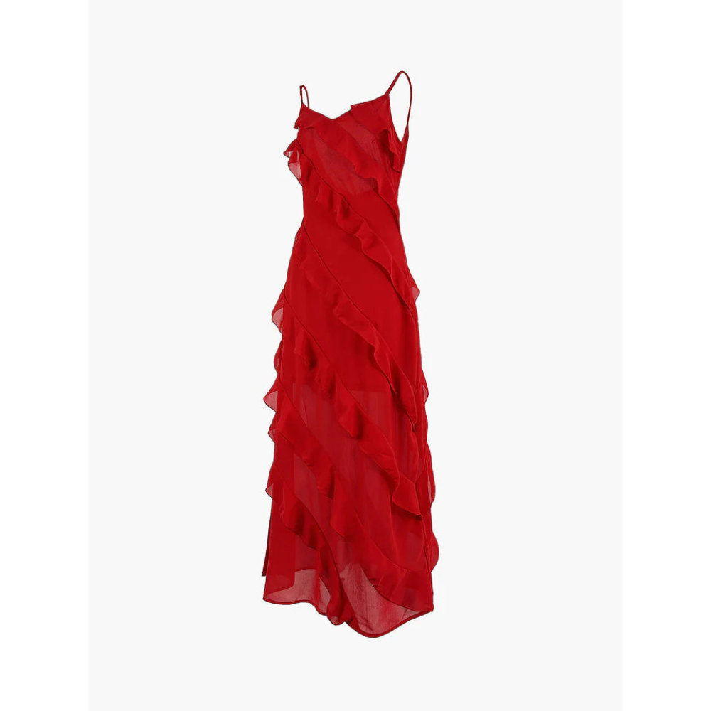 Susana | Women’s Graduation Dress With Ruffle Layers | Elegant