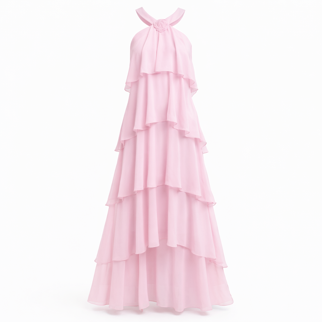 Valentina | Women’s Graduation Dress With Ruffle Layers | Elegant
