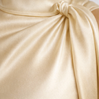 Vespera | Women’s Graduation Dress With One-Shoulder Bow | Elegant