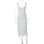 Willow | Floral Lace Graduation Dress for Women | Elegant Summer Split Gown