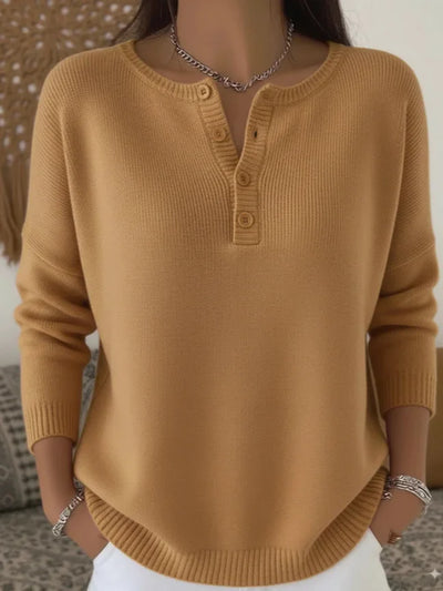 Skye™ | Button-up V-neck Sweater